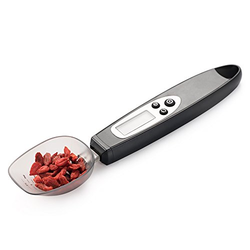 Agapo Cuchara escala LCD digital cuchara balanza de cocina escala 300g/0.1g Báscula de cocina granel suministros para el hogar