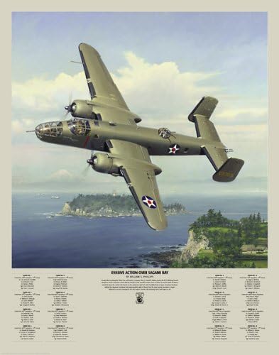 Miniatura 1 de William Phillips - Evasive Action Over Sagami Bay