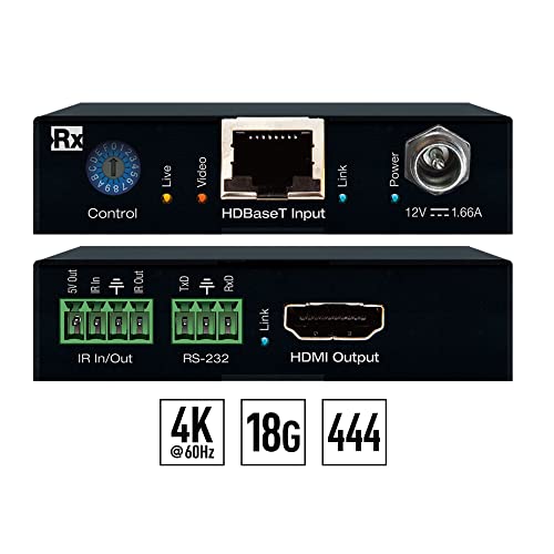 Key Digital Kd-X444S (We-G8R-N-Jjnj): Hdmi Over 40M Cat6 Hdbaset Extender Set #TOP2