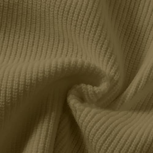 Men's Oversized Sweater Long Sleeve V Neck Y2K Solid Color Fashion Breathable Casual Knitted Pullover Sweaters3