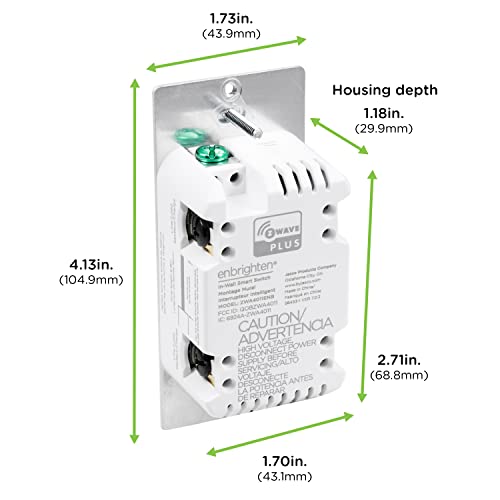 Enbrighten 58433 Z-Wave In-Wall Smart Light Switch thumb #5