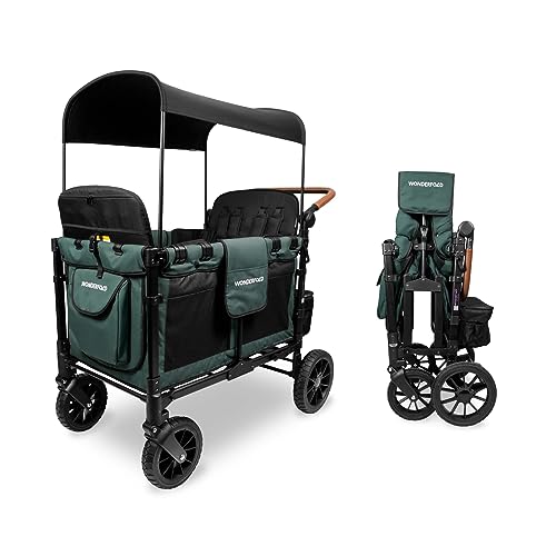 W4 Luxe Quad Stroller Wagon with 4 seats
