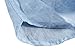 utcoco Men's Casual Cotton Linen Henley Shirts Short/Long Sleeve Beach T-Shirt (Large, Blue)
