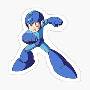 Amazon.com - Mega Man Sticker - Sticker Graphic - Auto, Wall, Laptop ...