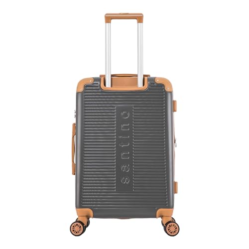 SANTINO, Mala de Viagem Nice Rígida 360° Santino - ABEV407G Cor: Chumbo