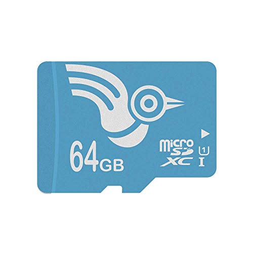 ADROITLARK Scheda Micro SD 64GB ad alta Velocità U1 Classe 10 Scheda di Memoria MicroSDXC per GoPro   Fotocamera   Telefoni Cellulari   Tablet con Adattatore (U1 64GB)