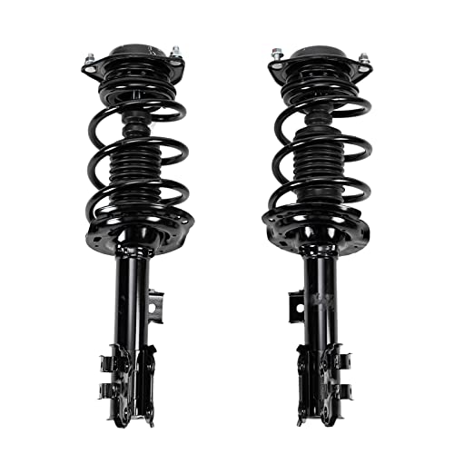 Front Pair Complete Struts Shocks w/Spring Assemblies Replacement For Hyundai ...