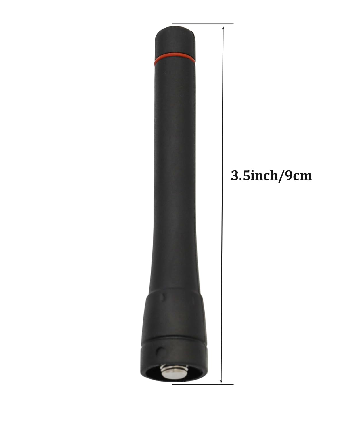 UHF 400-470MHz Stubby Antenna Compatible with ICOM Radio FA-SC73US IC-F21 F24 F43 F44 F4000 F4001 F4010 F4011 F4018 F4023 F4026 F4161 Replacement Antenna 3.5Inch (2 Pack)