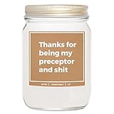 You Nique Designs Gifts for Nurse Preceptor Appreciation Candle 8oz Nurse Preceptor Gift - Nurse Preceptor Gifts from Student, Coworkers - Nursing Preceptor Gift Idea, Décor (Lavender & Vanilla)