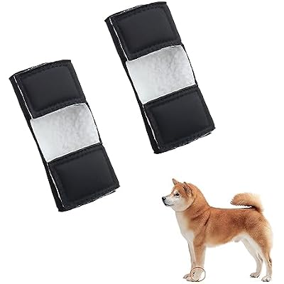 One Pair of Dog Stopper Pad Protectors for Dogs Carpal Pad Protection Front Leg Dew Claw