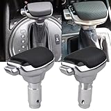 ReachMall Automatik Schaltknauf für Kia K3 K4 K5 Sportage Hyundai Elantra Sonata ABS Leder Schalthebel Schwarz