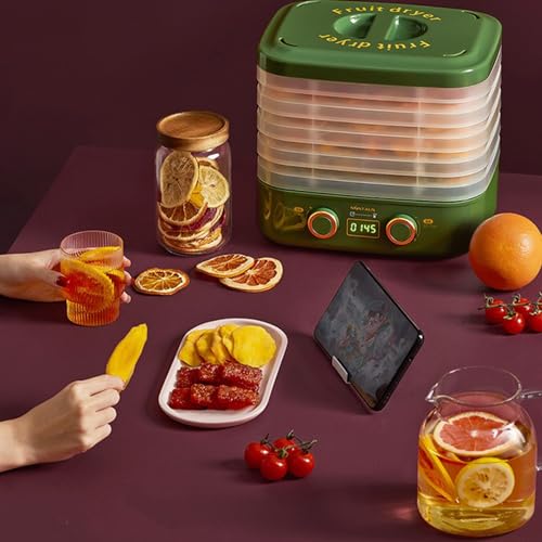 Desidratador de Alimentos com Temporizador Digital Ajustável e Controle de Temperatura Preservador E