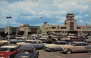 Lockheed Air Terminal Burbank, California CA Original Vintage Postcard