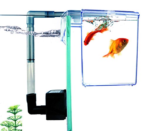 Finnex External Refugium Breeder Hang-On Box, Water Pump