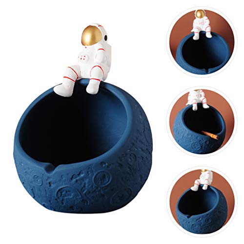 FAVOMOTO Porcelana Doce Tigela Titular Chave Diversos Recipientes Astronauta Estátua Estatueta Astro