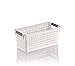 Produktbild Kela Korb MIKA weiße Aufbewahrungskörbe, Aufbewahren + Ordnen, Bürohelfer, PP-Kunststoff - Größe wählbar, Größe:29x14x12.5cm