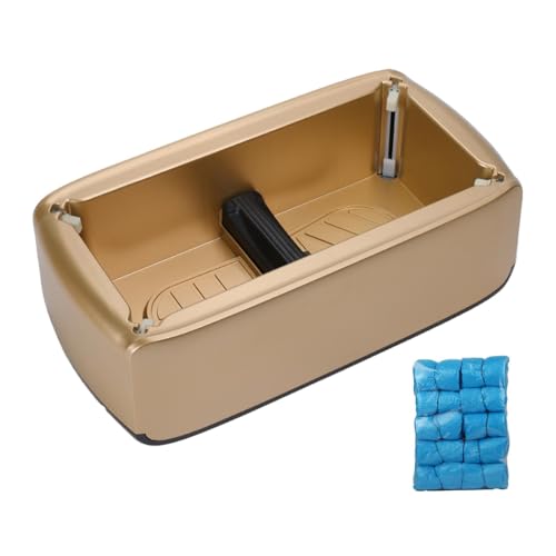 Tuxxjzm Máquina Automática de Cubiertas de Zapatos,Dispensador de Cubiertas de Calzado | Máquina Envasadora De Calzado Con 100 Cubiertas Para Zapatos, Dispensador Automático De Cubiertas De Zapatos