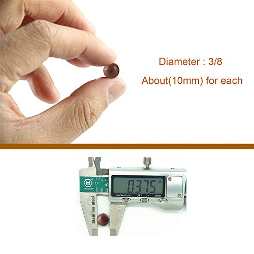 L Continue 1500 Pieces Diameter 3/8" Slingshot Ammo Biodegradable Hard Clay Ball - Coffee. #TOP1