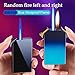 Lighter with Two Flames, Switchable Torch Lighter and Soft Flame Lighter,Creative Boyfriend Gift Personality(Black) Do not Carry butane-1pc