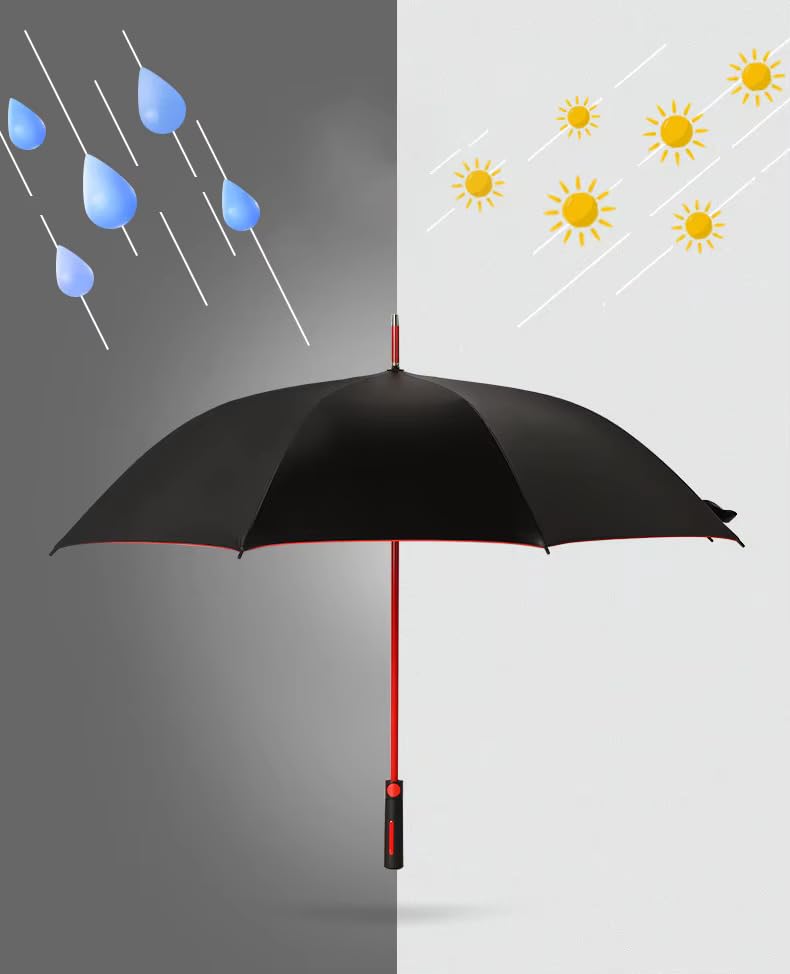 Image of Premium Auto Open 47 inch Big Size Umbrella for Men & Women | Windproof & UV Protection Umbrella With Strong Frame and Comfortable Grip Handle