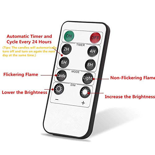 Battery Operated Flameless Fake Tea Light Candles Set Of 6,Flickering Moving Wick Led Tea Light With Remote Control Timer For Seasonal Festival Celebration Thanksgiving & Christmas #TOP3