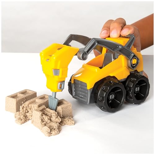 coffret chantier creuser et demolir 454 g kinetic sand - vue 10