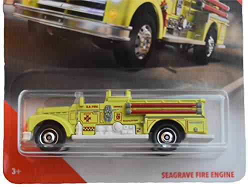 Matchbox City Seagrave Fire Engine 26/100, neon Green