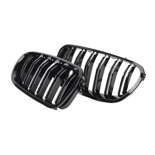 Parrilla delantera negra brillante para solucionar el desgaste exterior en Serie 5 F10 F11