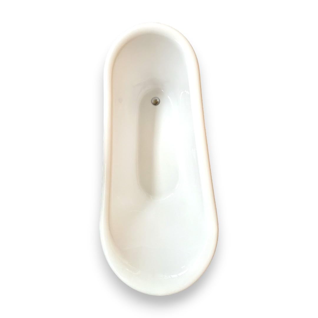 VASCA EPOCA STILE RETRÓ MODELLO MARGHERITA ELISABETTIANA VINTAGE PIEDINI CROMATI ARGENTO BAGNO