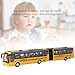 Chiyyak 1:32 Scale RC School Bus, Kids Remote Control Bus, Forward Backward, Turn Left and Right (Yellow)
