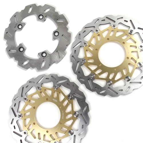 Rotors de frein Suzuki GSXR1000R dorés Kit de disques de freinage haute précision ABS 2017-2019