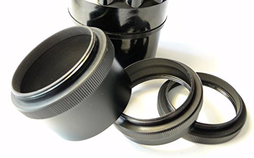 3 Extension Tubes Step-up Rings for Macro M42 Zenit Praktica Mount Camera