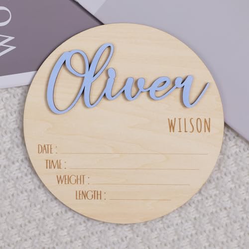 Party to Be Personalized Birth Announcement Sign