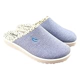 PLUMAFLEX Zapatilla casa mujer azul – Destalonada, ligera y con plantilla extrasuave - R80050 para: Mujer color: JEANS talla: 38