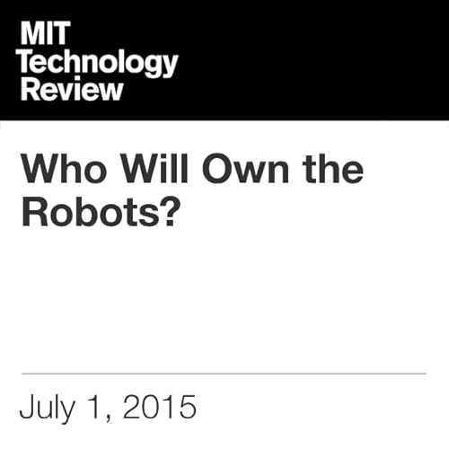 『Who Will Own the Robots?』のカバーアート