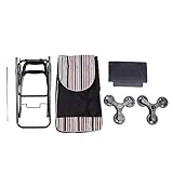 Carrito para Subir Escaleras, Camión de Mano Portátil (franja