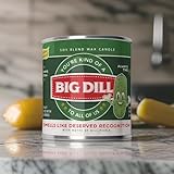 Dill Pickle Candle | Best Scented Candle | Soy Wax | Wood Wick | Scents of Accomplishment | Thank You Candle | Best gift for men | Dad Gift