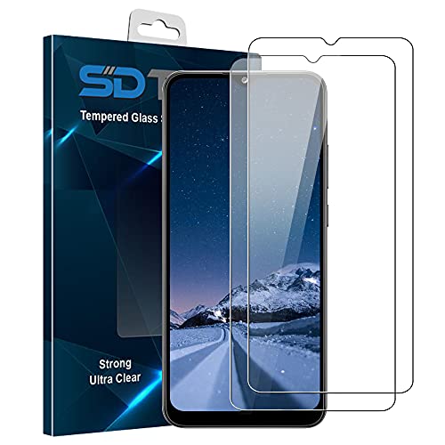 SDTEK *2 Pack Protection écran Compatible avec Motorola Moto E7i Power, Verre Trempé Résistant aux éraflures Glass Screen Protector Vitre Tempered Film Protecteur Cover