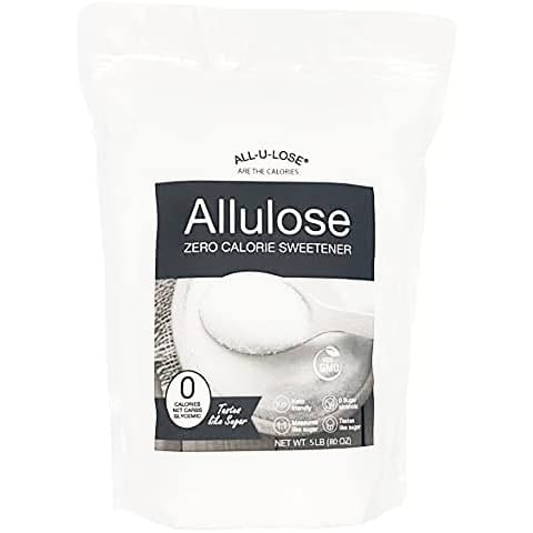 BetterTaste Allulose Sweetener, Zero Calorie Granulated Sugar Substitute (5 lb), Non-GMO, Non Erythritol, Gluten Free & Vegan Keto Sweetener Cover