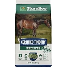 Standlee Certified Timothy Pellets for Horses, 40 lbs