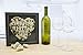 Boston Warehouse Shadowbox Wine Cork Holder Every Cork Tells A Story 10-Inch Gray