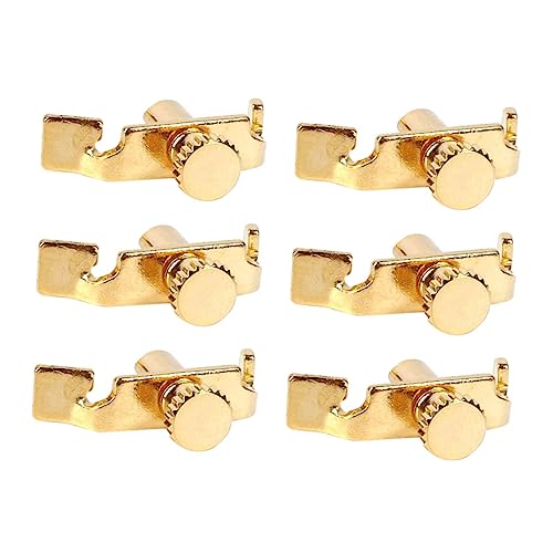 BESPORTBLE 6Pcs Stainless Steel Erhu String Tuning Tools Professional Accessories for Erhu Repair Portable and Easy to Use for Beginners and Pros