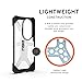 URBAN ARMOR GEAR UAG Designed for Huawei P50 Pro Case [6.3-inch Screen] Plasma Rugged Translucent Ultra-Thin Military Drop Tested Protective Cover, Ice