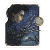 Vintage 1990 VHS Edward Scissorhands Soft Edge Sticker (2.75" x 3")