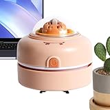 Mini Aspiradora de Escritorio,Lindo Limpiador De Polvo De Capibara Para Mesa | Aspirador Portátil De Bolsillo,para Limpieza de Interior Oficina Hogar Mesa Ordenador Auto Dormitorio Coche Teclado