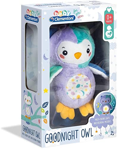 Peluche lumineuse hibou pour apaiser les nuits de bébé dès 0 mois