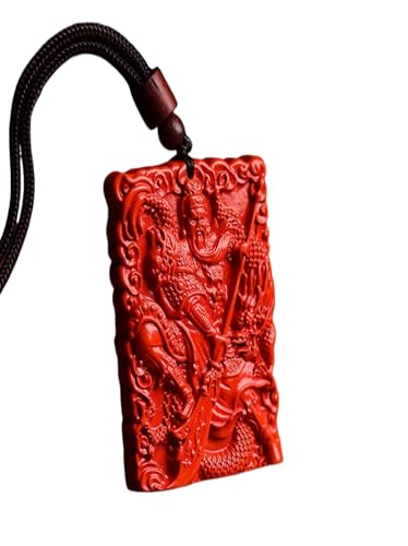 原朱砂 風水 シナバー ブレスレット 女性用 保護 開運 お守り お守り, M, ナイロン, 宝石なし