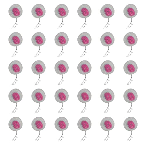 30Pcs Universal Kerosene Lamp Mantles, Camping Gas Lantern Lamp Mantle Portable Simple Installation Hiking Gas Light Mantle Set for Outdoor Camping Lantern(ZH00124)