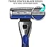 Marca Amazon - Solimo RightFit3 Cuchillas de Afeitar Hombre, Paquete de 8...
