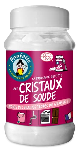 Paulette - Cristaux de Soude - Nettoyant Dégraissant Naturel et Ecocert - 500 g Cover